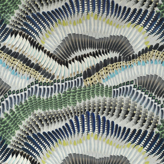 Prete - Moi Ta Plume Soft Fabric - Printemps - Christian Lacroix - FCL7050/01 - Premier Wallcovering