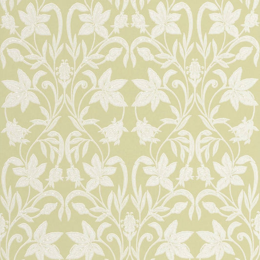 Primrose Heritage Wallpaper - Pistache - Casadeco - 201237245 - Premier Wallcovering