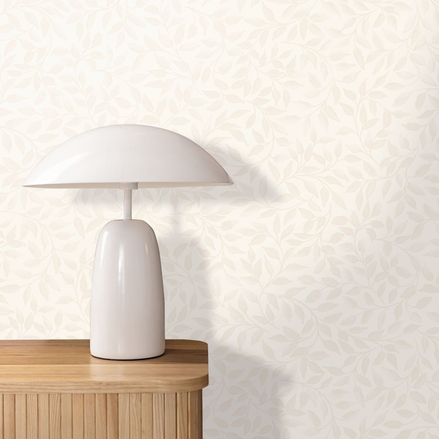 Printemps Wallpaper - Blanc - Caselio - 106110000 - Premier Wallcovering