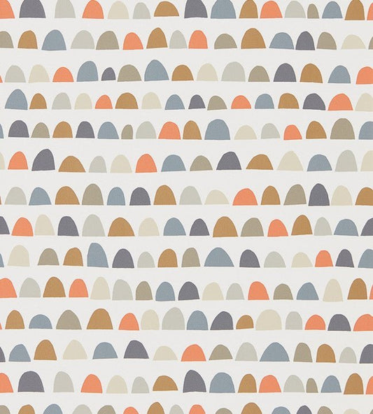 Priya Wallpaper - Nutmeg / Paprika / Jet - NLOH111297 - Scion - Premier Wallcovering
