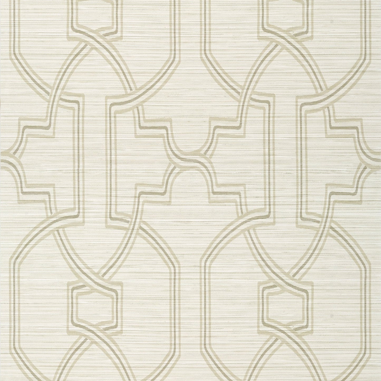 Promenade Wallpaper - Beige - Thibaut - T275 - Premier Wallcovering