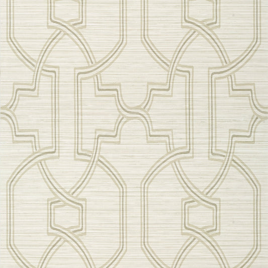 Promenade Wallpaper - Beige - Thibaut - T275 - Premier Wallcovering