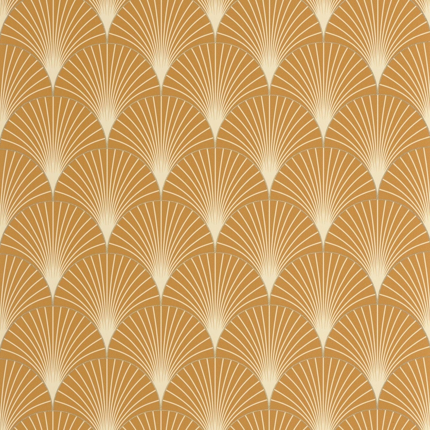 Prosperity Wallpaper - Ocre - Caselio - 105262040 - Premier Wallcovering