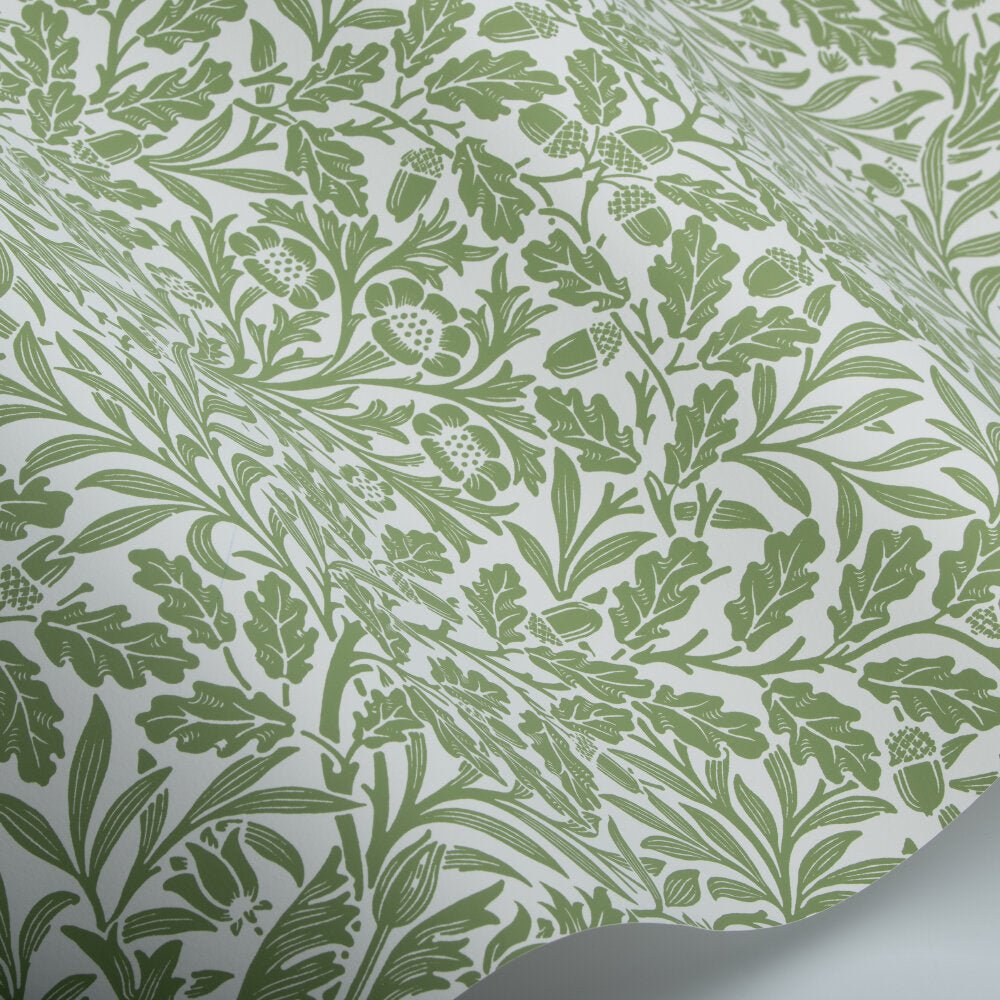 Pure Acorn Wallpaper - Fennel - 217402 - Morris Wallpaper WD - Premier Wallcovering