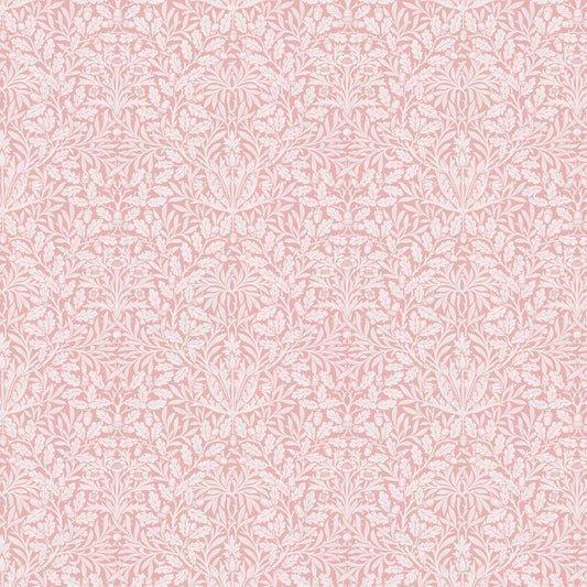 Pure Acorn Wallpaper - Blush - 217399 - Morris Wallpaper WD - Premier Wallcovering