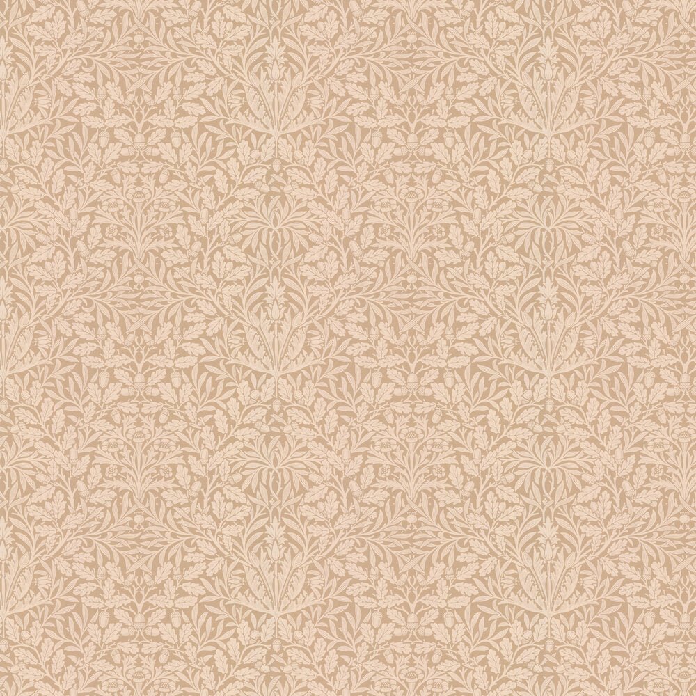Pure Acorn Wallpaper - Vintage Brass - 217403 - Morris Wallpaper WD - Premier Wallcovering