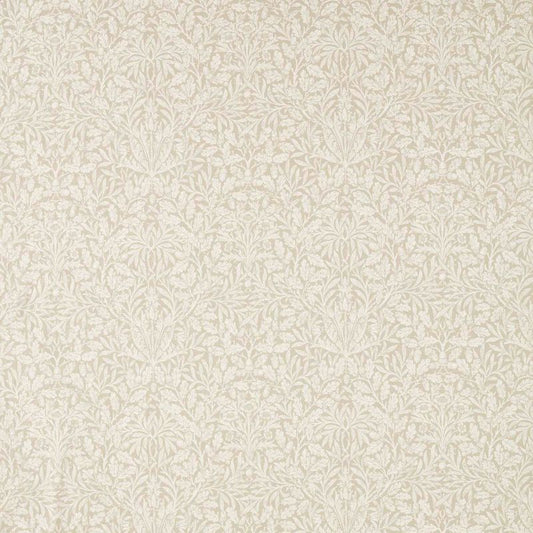 Pure Acorn Wide Width Fabric - Stone - Morris & Co - 227277 - Premier Wallcovering