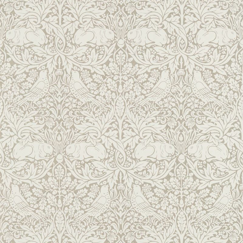 Pure Brer Rabbit Wallpaper - Gilver - 216532 - Morris & Co - Premier Wallcovering