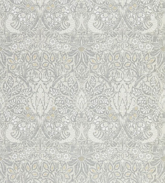 Pure Dove & Rose Wallpaper - Cloud Grey - 216520 - Morris & Co - Premier Wallcovering