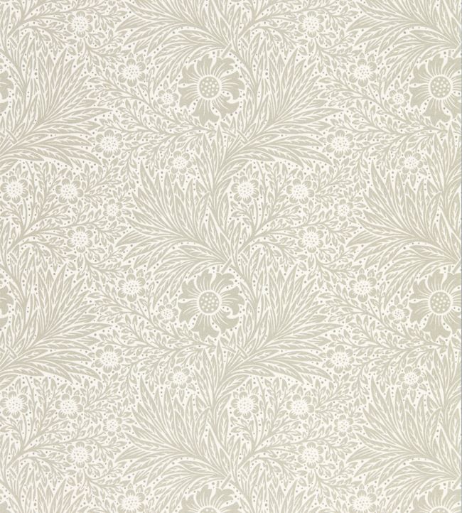 Pure Marigold Wallpaper - Soft Gilver - 216537 - Morris & Co - Premier Wallcovering