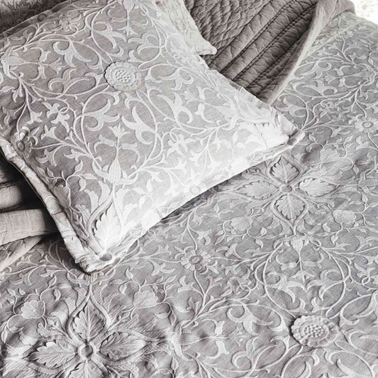 Pure Net Ceiling Applique Fabric - Barley - Morris & Co - 236074 - Premier Wallcovering