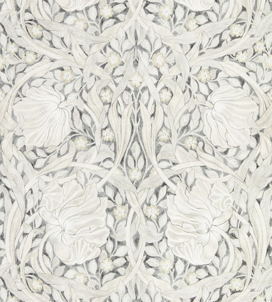 Pure Pimpernel Wallpaper - Black Ink - 216539 - Morris & Co - Premier Wallcovering