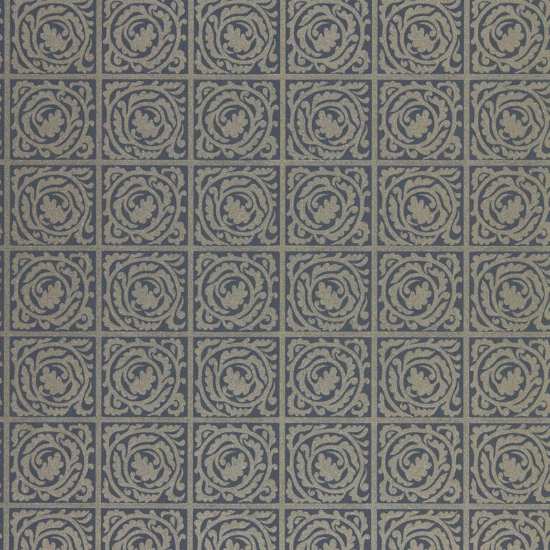 Pure Scroll Wallpaper - Ink - 216547 - Morris & Co - Premier Wallcovering