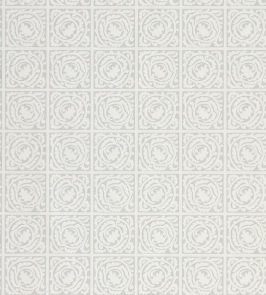 Pure Scroll Wallpaper - Lightish Grey - 216544 - Morris & Co - Premier Wallcovering