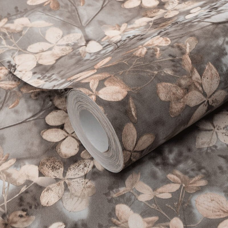Purity Elderberry Blossoms Wallpaper - Grey - Erismann - 10415 - 10 - Premier Wallcovering