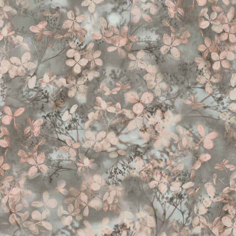 Purity Elderberry Blossoms Wallpaper - Grey - Erismann - 10415 - 10 - Premier Wallcovering
