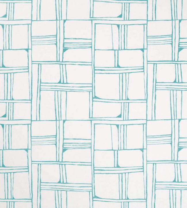 Quadrant Fabric - Aquamarine - Christopher Farr Cloth - CF605 - 01 - Premier Wallcovering