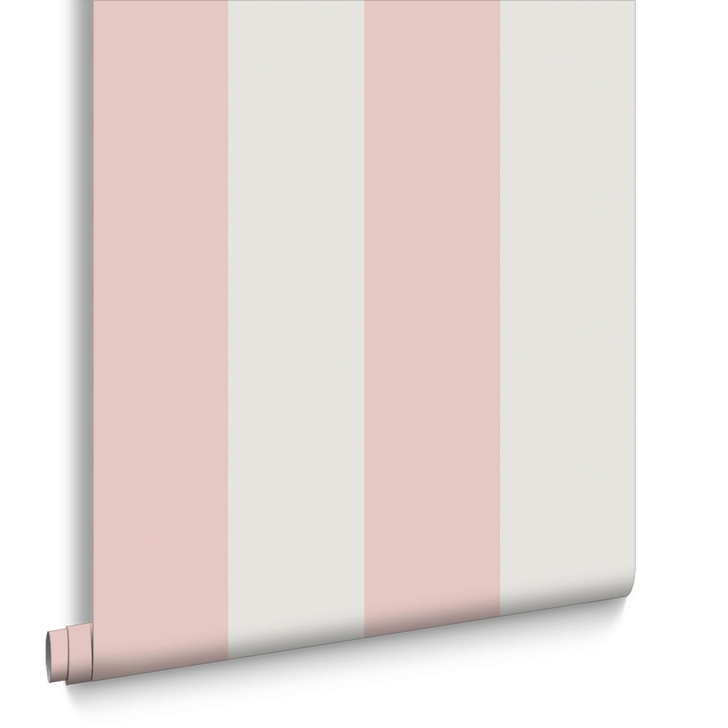 Quartet Stripe Wallpaper - Blush - Graham & Brown - 131447 - Premier Wallcovering