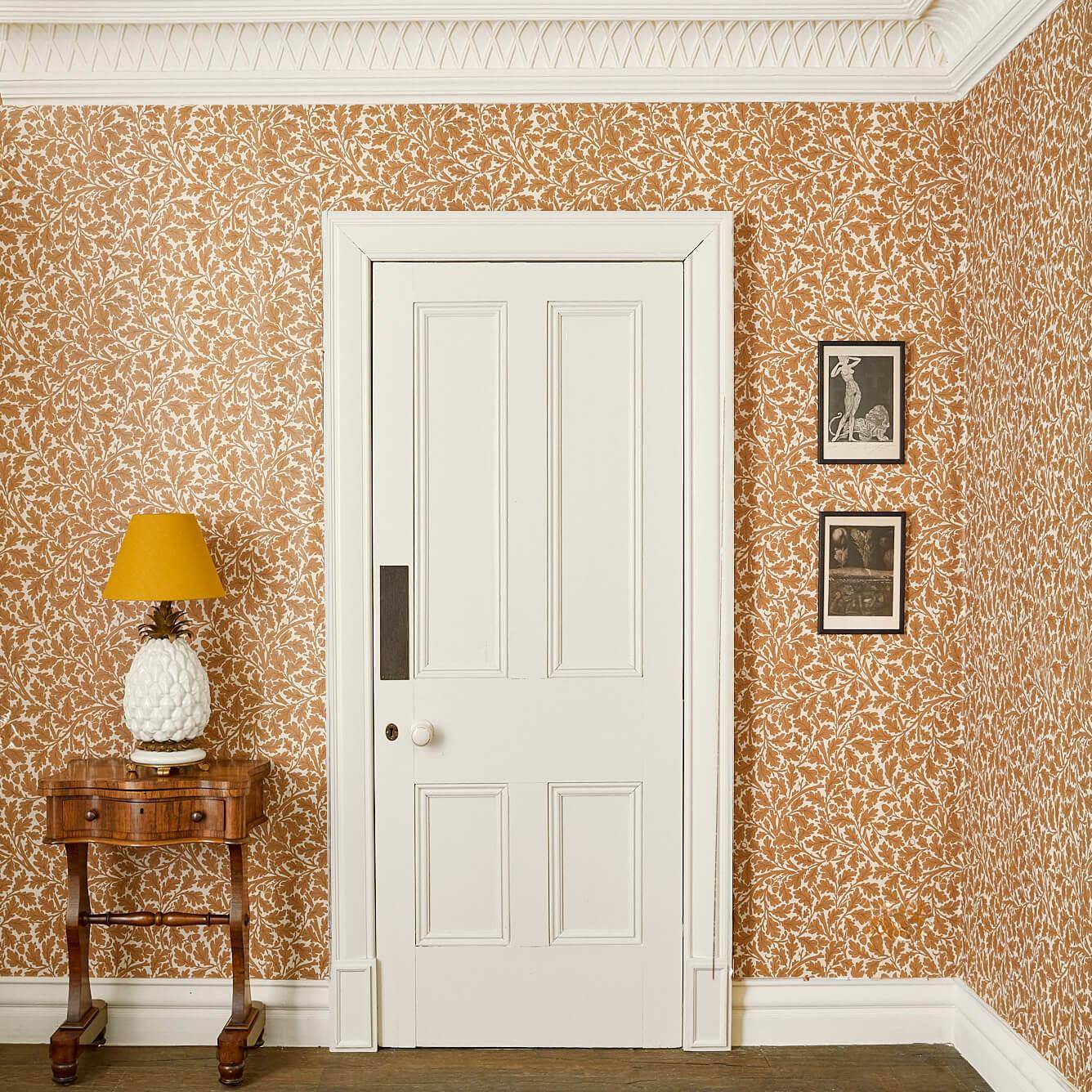 Quercus Wallpaper - Amber - House of Hackney - 1-WA-QUE-DI-AMB-XXX - Premier Wallcovering