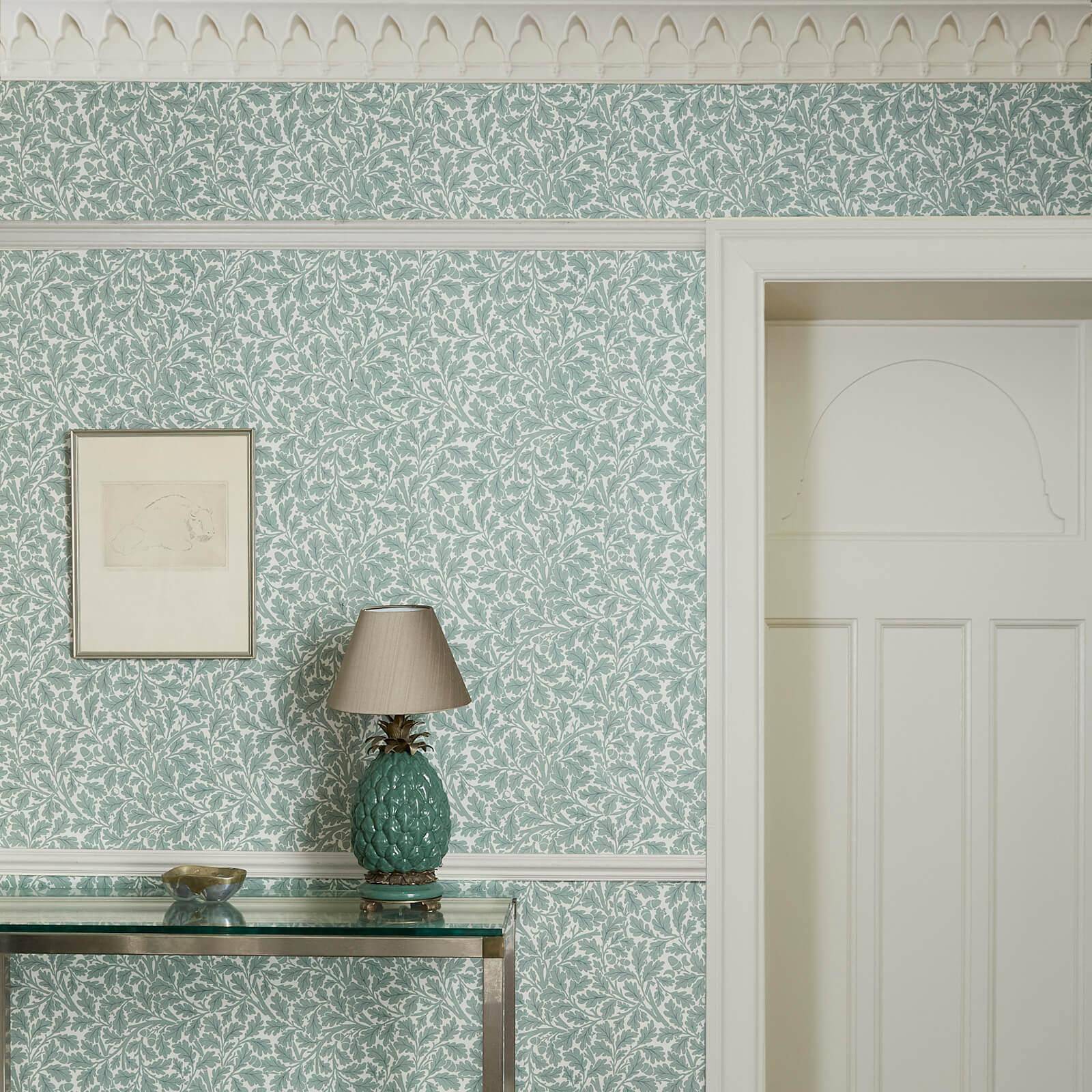 Quercus Wallpaper - Moonstone - House of Hackney - 1-WA-QUE-DI-MOO-XXX - Premier Wallcovering