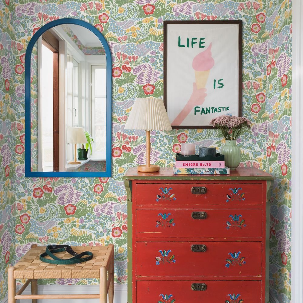 Rabatt Wallpaper - Multi / Light - Boråstapeter - 4843 - Premier Wallcovering