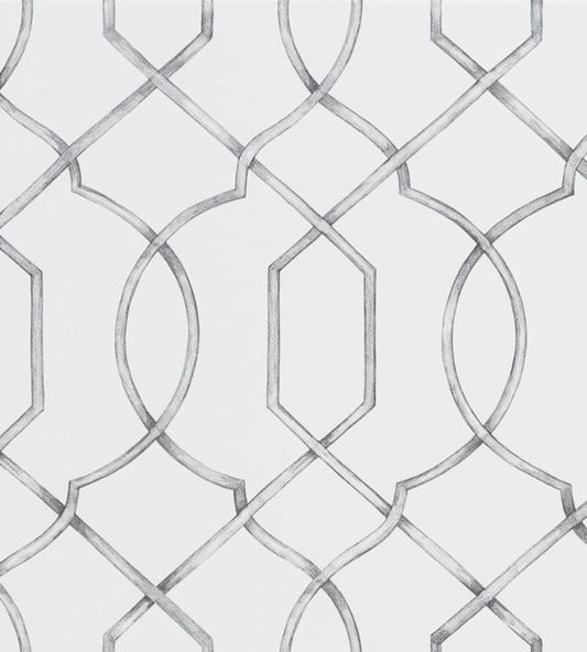 Rabeschi Wallpaper - Black And White - PDG1027/01 - Designers Guild - Premier Wallcovering