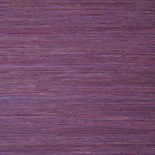 Raffia Palm Wallpaper - Plum - Thibaut - T24064 - Premier Wallcovering