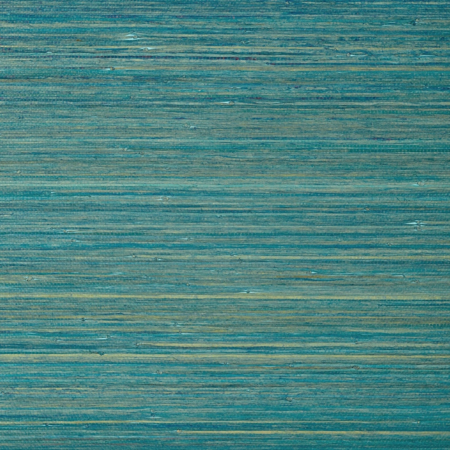 Raffia Palm Wallpaper - Turquoise - Thibaut - T24073 - Premier Wallcovering