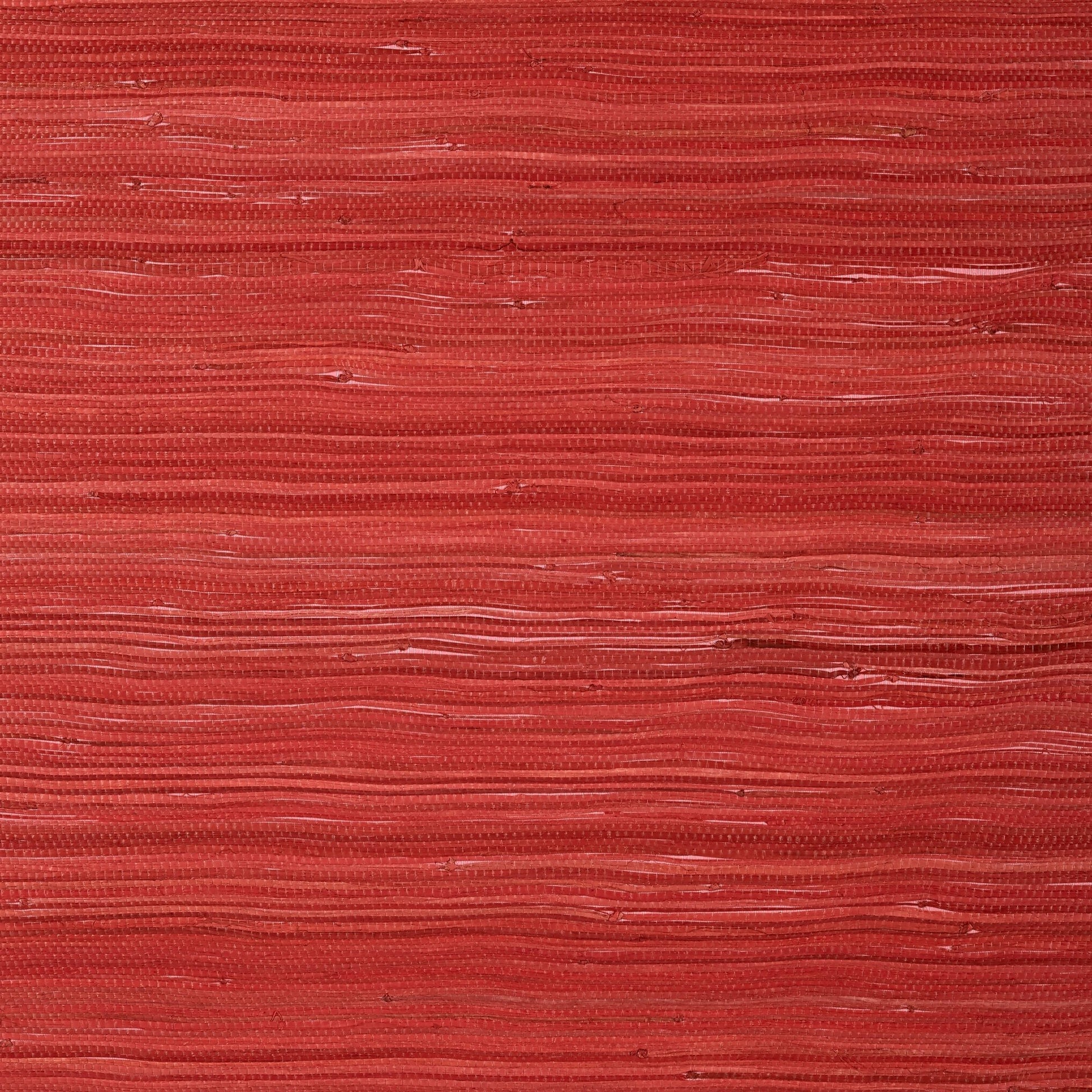 Raffia Palm Wallpaper - Red - Thibaut - T24071 - Premier Wallcovering