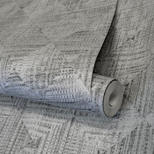 Raffia Pepper Wallpaper - Black Pepper - Hohenberger - 65347 - Premier Wallcovering