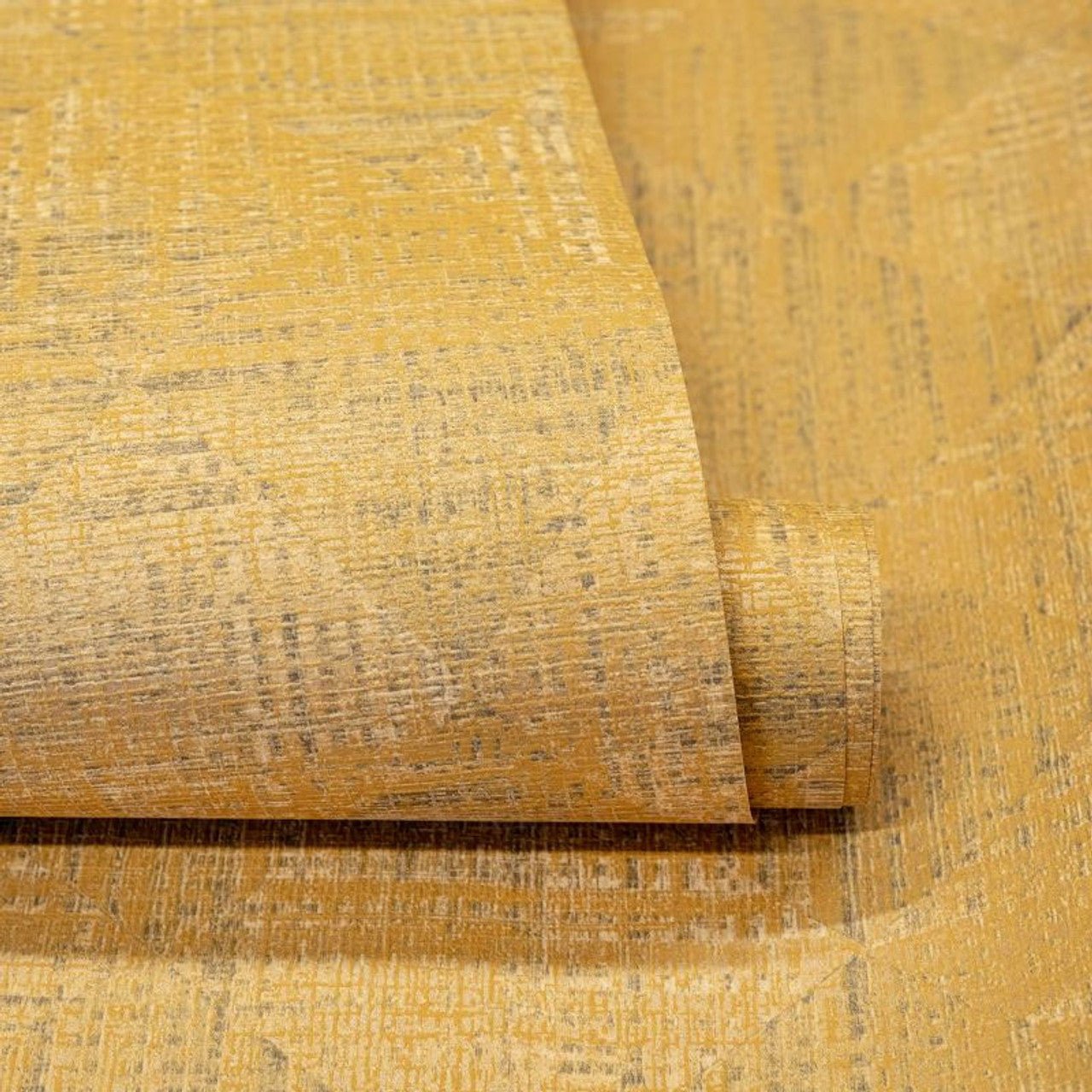 Raffia Pepper Wallpaper - Curry - Hohenberger - 65344 - Premier Wallcovering