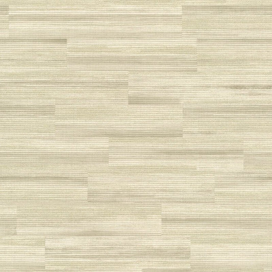 Raffia Plain Metallic Wallpaper - Natural - Grandeco - EE1104 - Premier Wallcovering