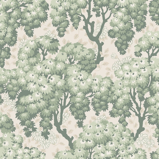 Ragnvi Wallpaper - Green - Sandberg - S10564 - Premier Wallcovering