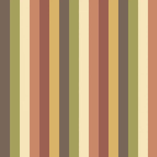 Rainbow Bloc Wallpaper - Autumn Twist - Ohpopsi - STR50120W - Premier Wallcovering