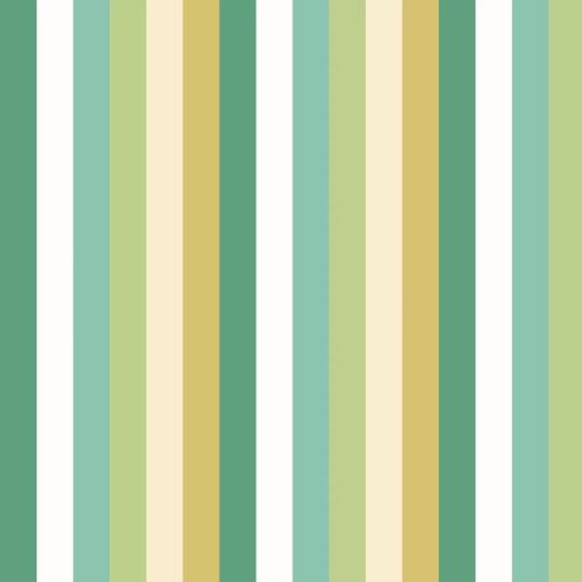Rainbow Bloc Wallpaper - Pine Nut - Ohpopsi - STR50127W - Premier Wallcovering