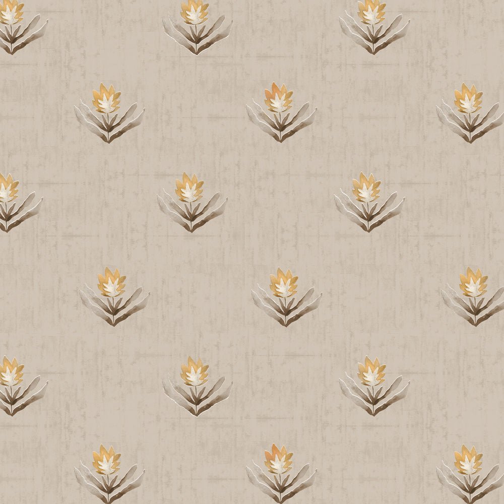 Raja Wallpaper - Stone - Voyage Maison - RAJA/WPO/STO - Premier Wallcovering