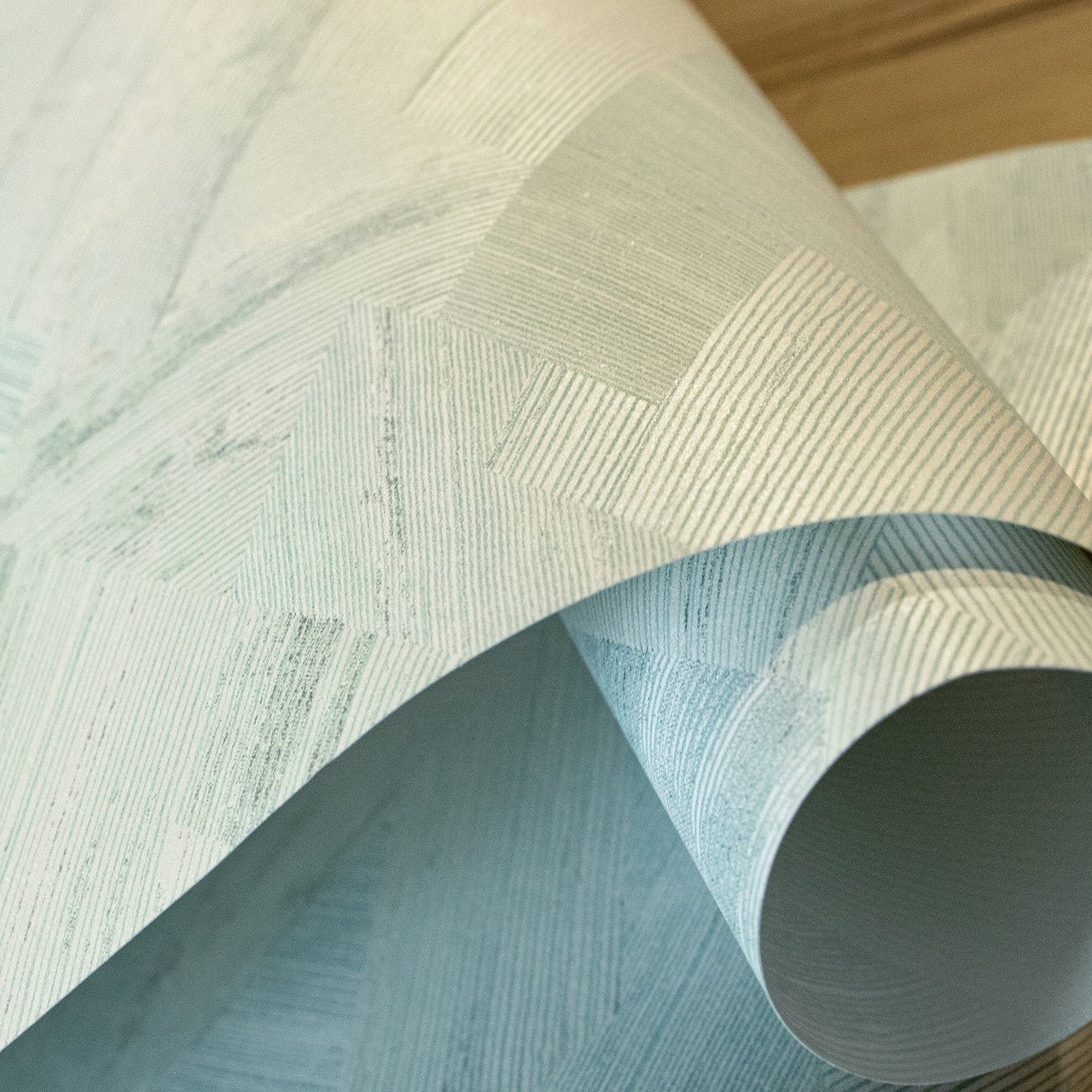 Ralph Slow Living Wallpaper - Frost Mint - Hohenberger - 64679 - Premier Wallcovering