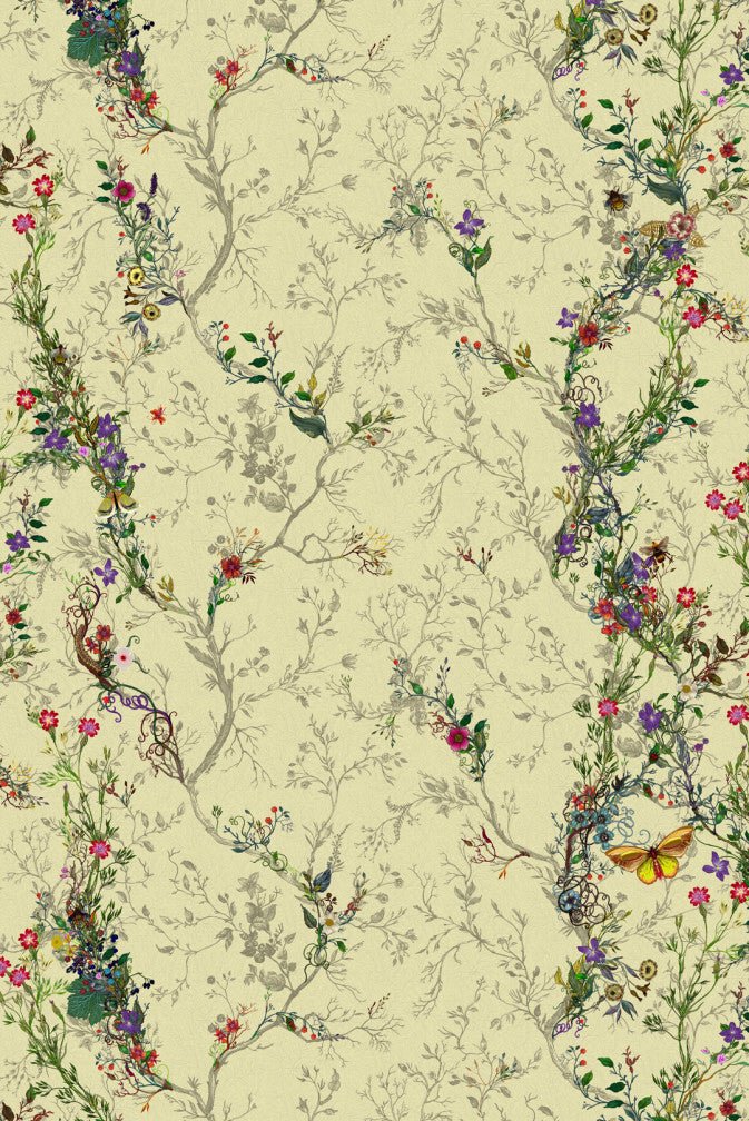 Random Ruskin Wallpaper - Antique - Timorous Beasties - RUS/RRK/MICA/01 - Premier Wallcovering