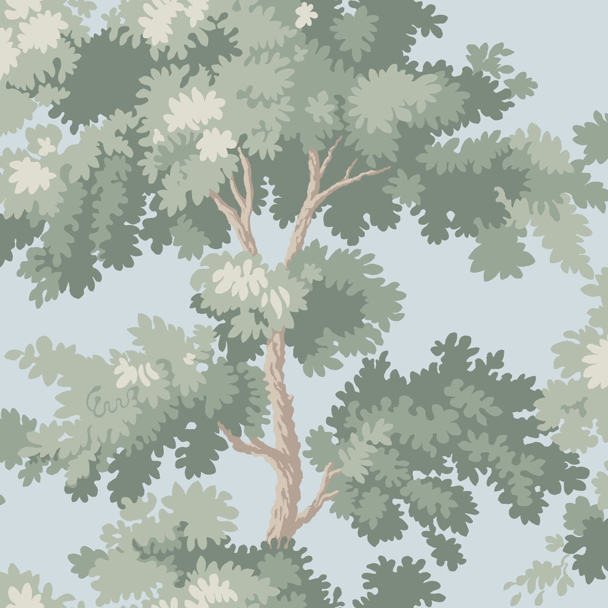 Raphael Wallpaper - Sky Blue - Sandberg - S10237 - Premier Wallcovering