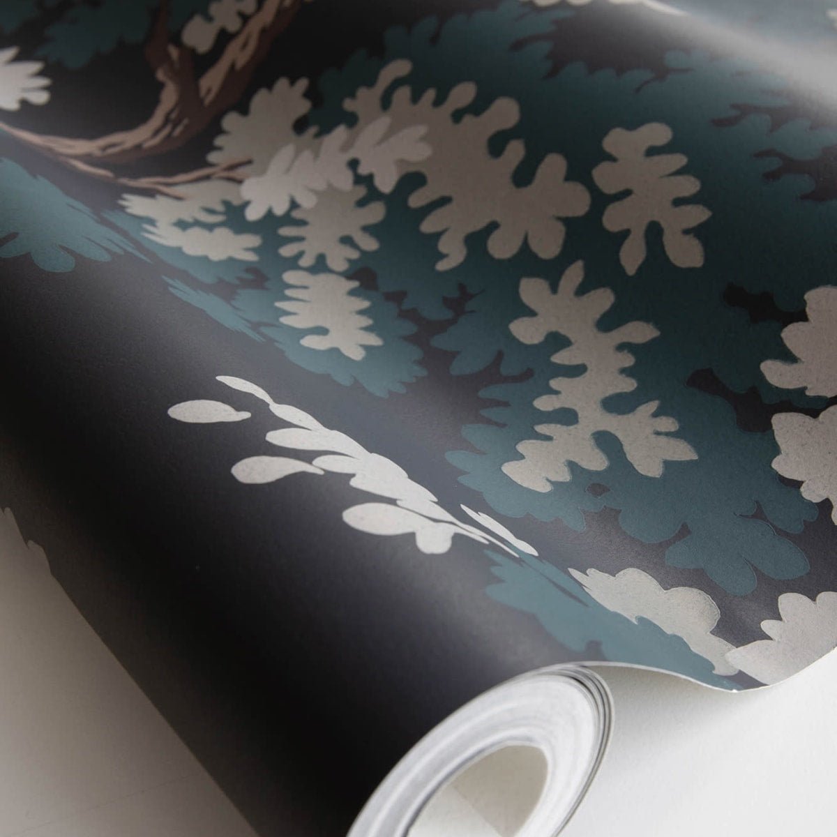 Raphael Wallpaper - Charcoal - Sandberg - 444-81 - Premier Wallcovering