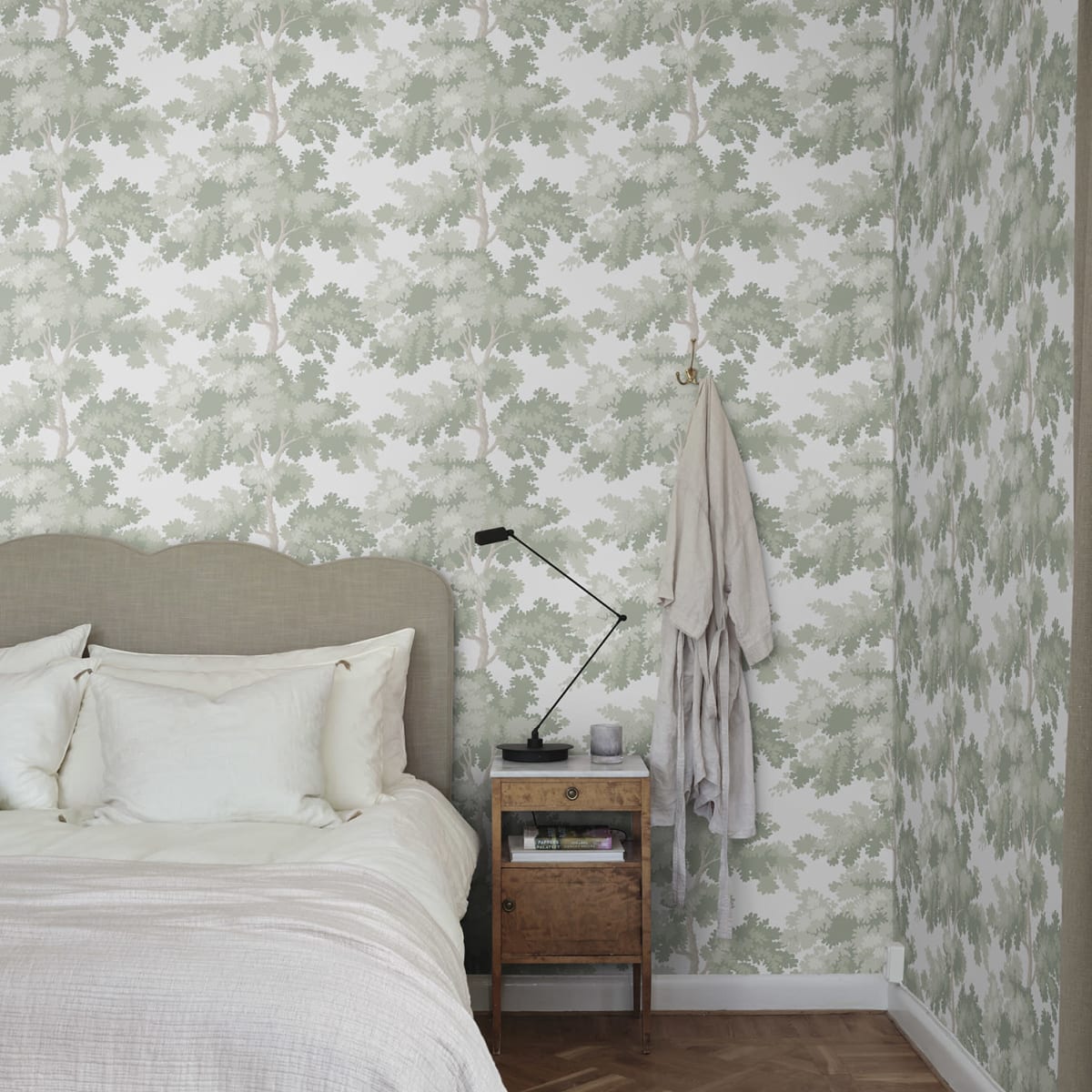 Raphael Wallpaper - Light Green - Sandberg - S10381 - Premier Wallcovering