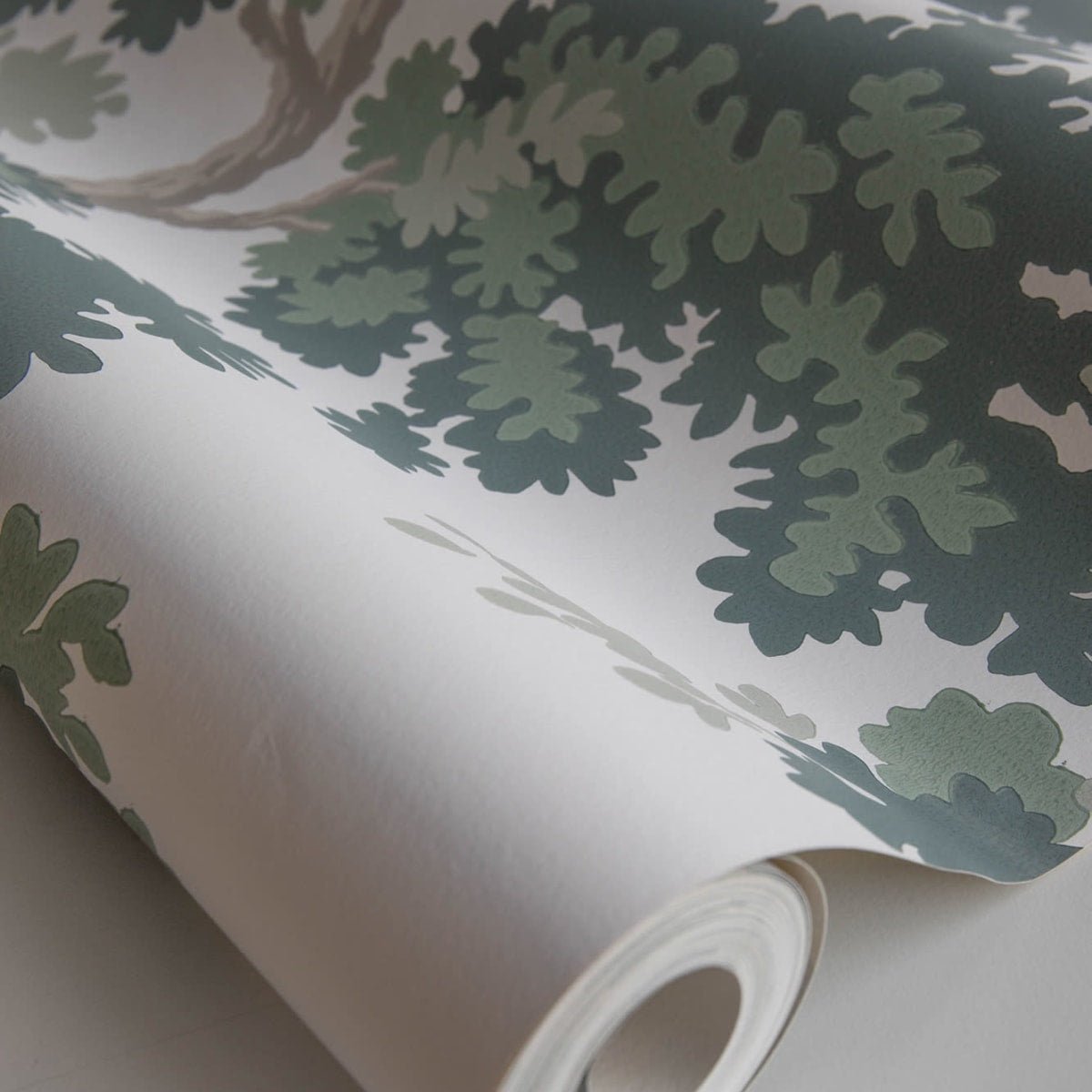 Raphael Wallpaper - Green - Sandberg - 444-58 - Premier Wallcovering