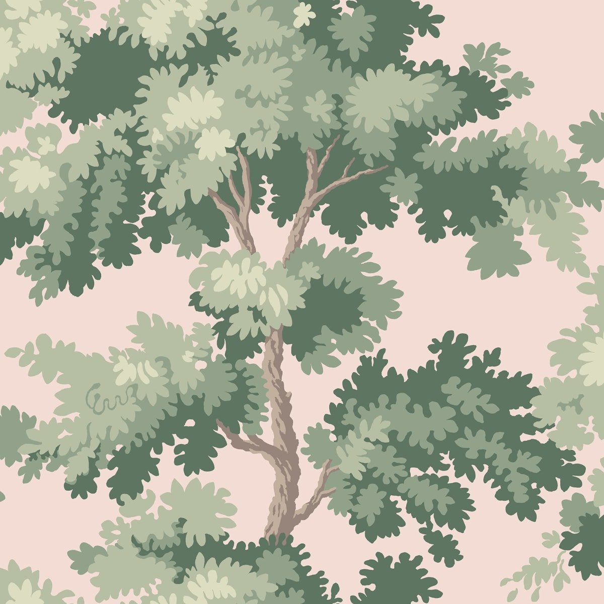 Raphael Wallpaper - Pink - Sandberg - S10382 - Premier Wallcovering