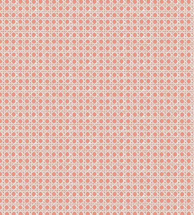 Rattan Grasscloth Wallpaper - Coral - Madeaux - W2900 - 140 - Premier Wallcovering