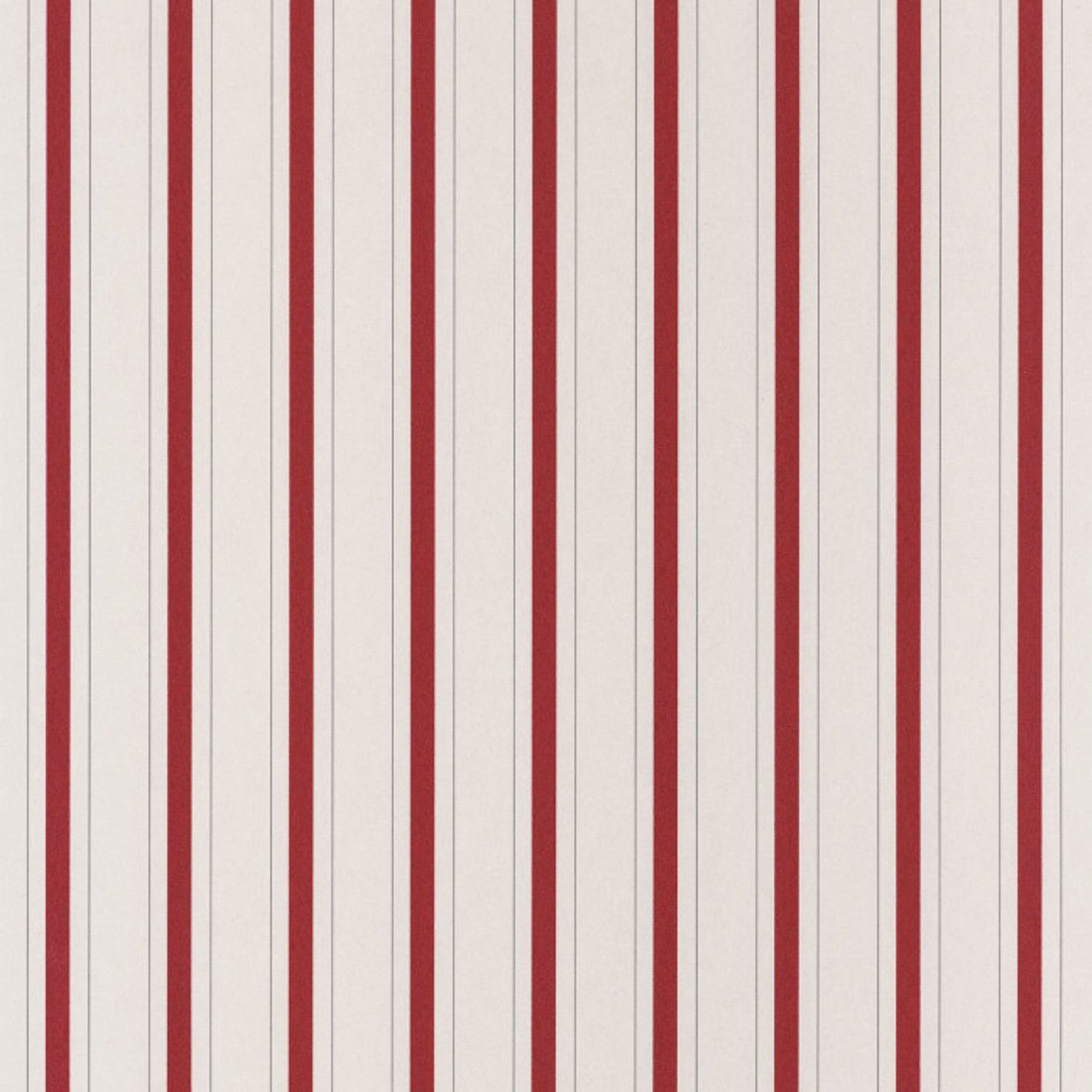 Rayure Fontainebleau Wallpaper - Rouge - Casadeco - 81578101 - Premier Wallcovering