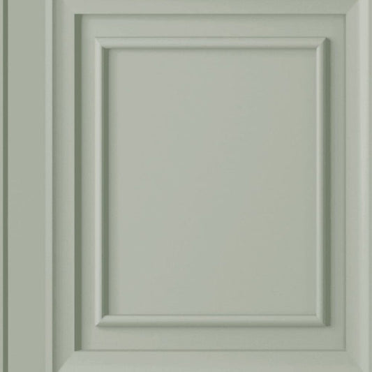 Redbrook Wood Panel Wallpaper - Sage - Laura Ashley - 114905 - Premier Wallcovering
