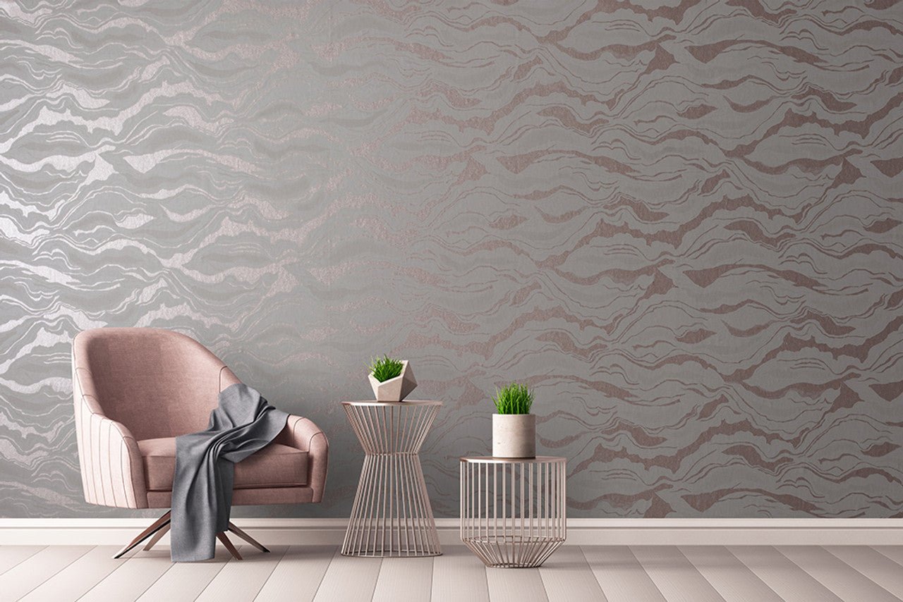 Reflection Slow Living Wallpaper - Dusty Lilac - Hohenberger - 30025 - Premier Wallcovering