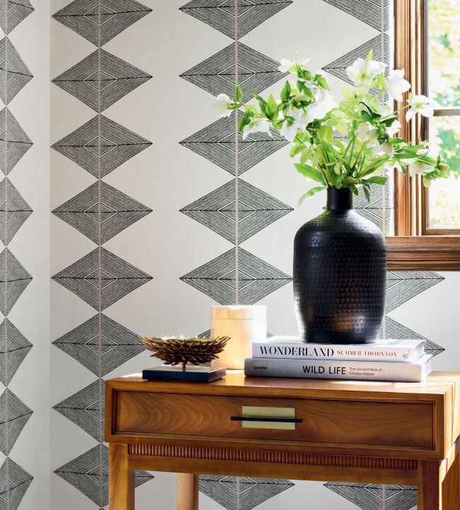 Reflection Wallpaper - Wild Sage - Thibaut - T12011 - Premier Wallcovering