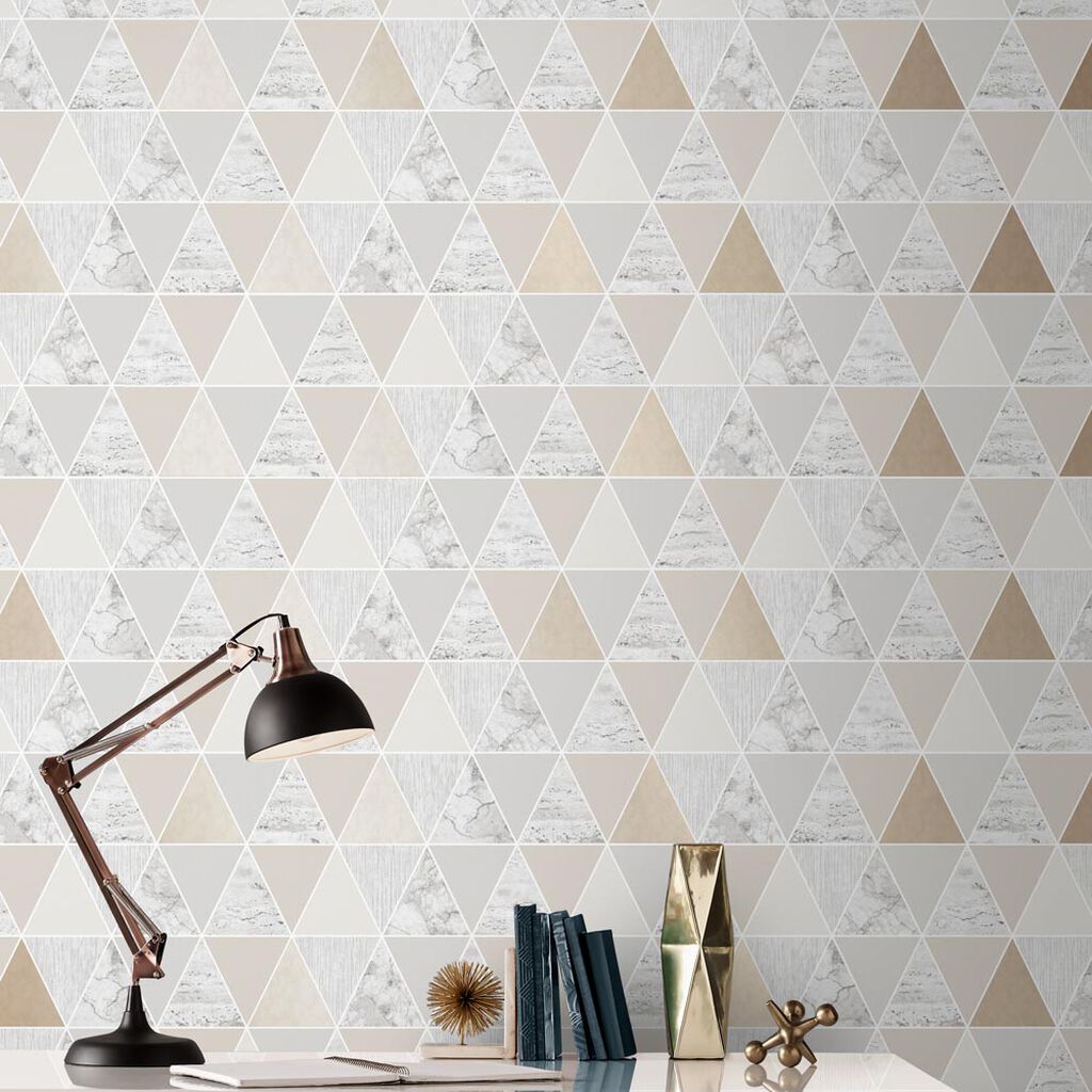Reflections Wallpaper - Natural - Graham & Brown - 105908 - Premier Wallcovering