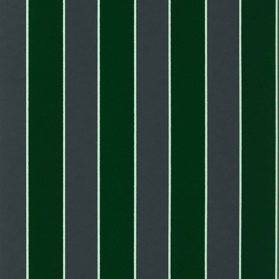 Regency Stripe Wallpaper - Green - Osborne & Little - W7780-01 - Premier Wallcovering